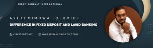 Fixed deposit VS Landbanking